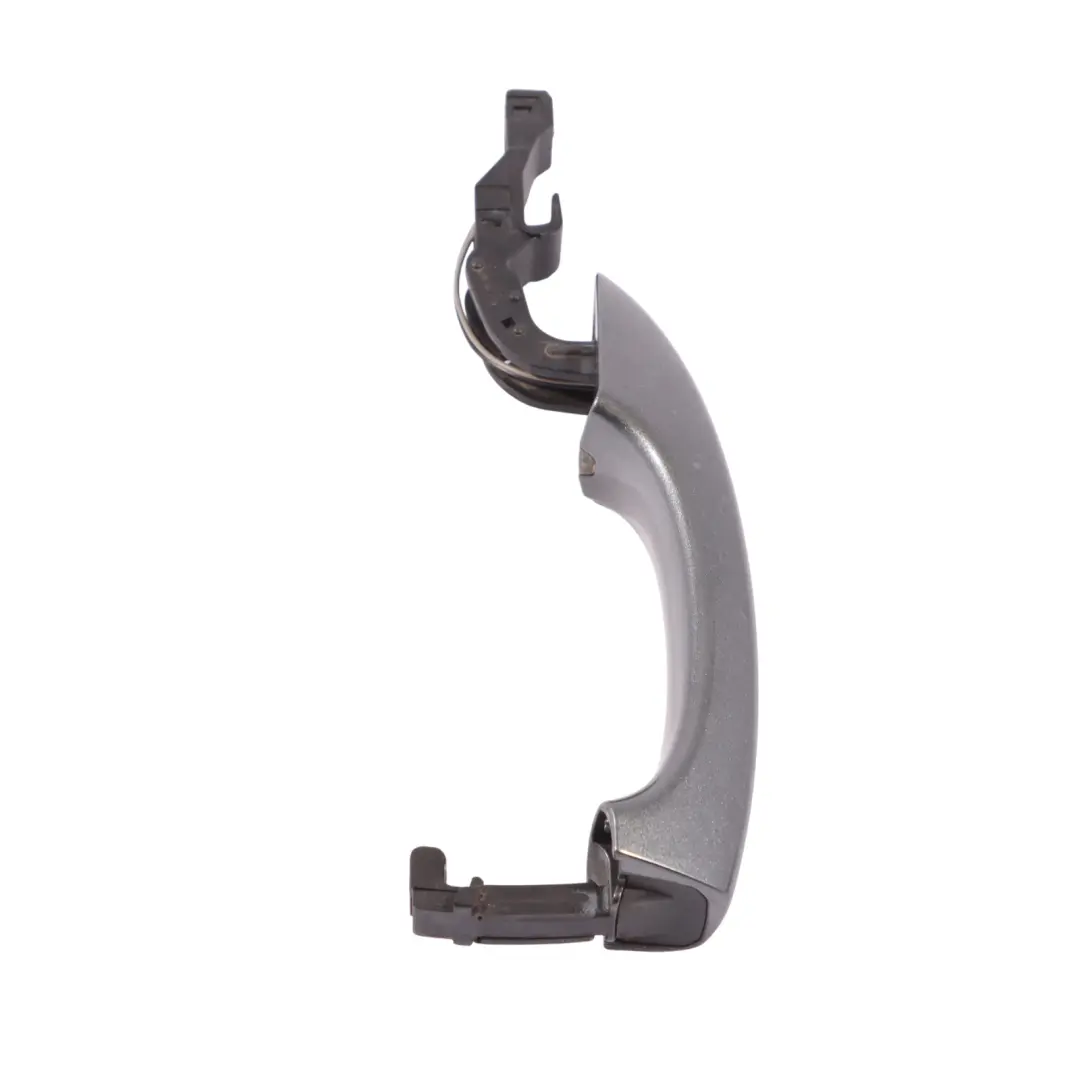 Door Outer Handle Pull Right O/S Daytona Grey - Z7S to Audi A6 A7 4G A8 4H Rear with Part number 4H0837206 Audi A6 A7 4G A8 4H Rear Door Outer Handle Pull Right O/S Daytona Grey - Z7S - SKU 4H0837206-DGR - Part number 4H0837206