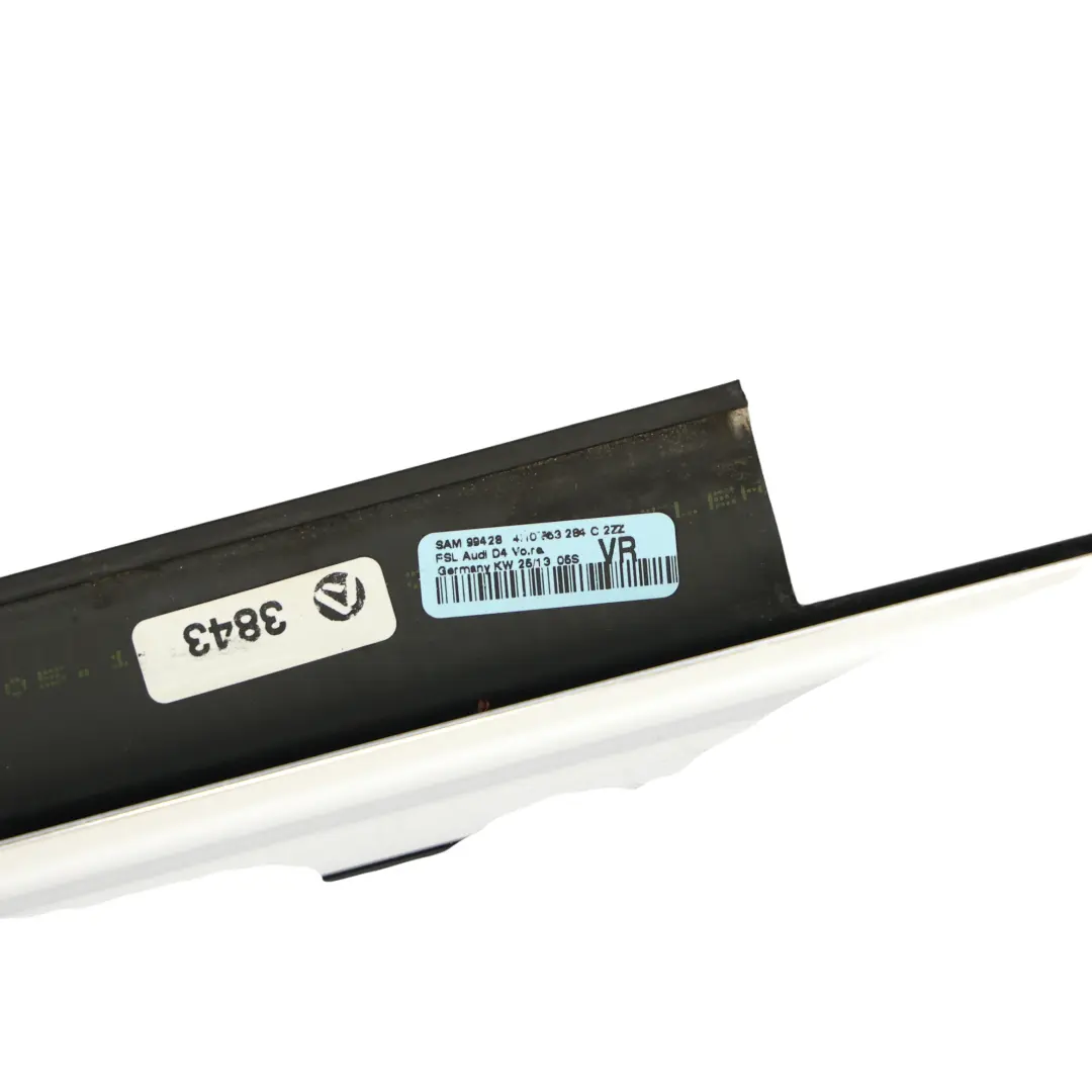 A8L 4H Joint De Vitre Avant Droit Chromé pour Audi à propos du numéro de pièce 4H0853284C Audi A8L 4H Joint De Vitre Avant Droit Chromé - SKU 4H0853284C - Numéro de pièce 4H0853284C