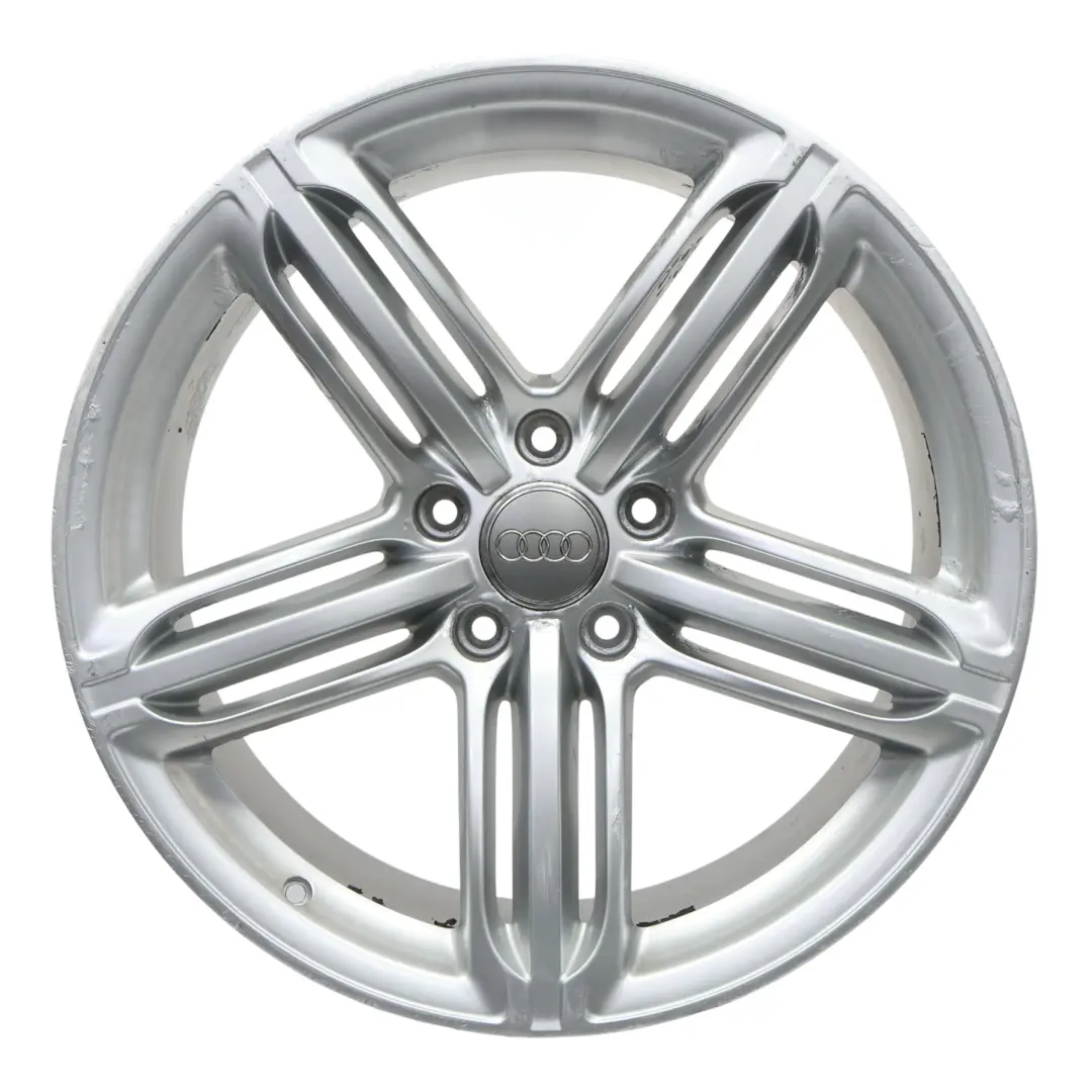 Cerchio In Lega Argento 21" A Raggi Stellati 10J ET:44 per Audi Q7 4L con numero di parte 4L0601025BH Audi Q7 4L Cerchio In Lega Argento 21" A Raggi Stellati 10J ET:44 - SKU 4L0601025BH-9 - Numero di parte 4L0601025BH