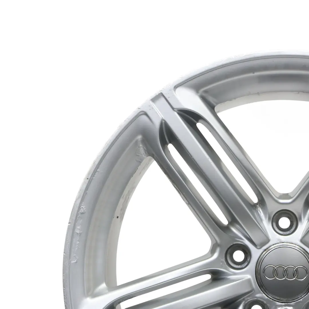 Audi Q7 4L Silberne Leichtmetallfelge Alufelge 21" 10J ET:44 - SKU 4L0601025BH-9 - Teilenummer 4L0601025BH