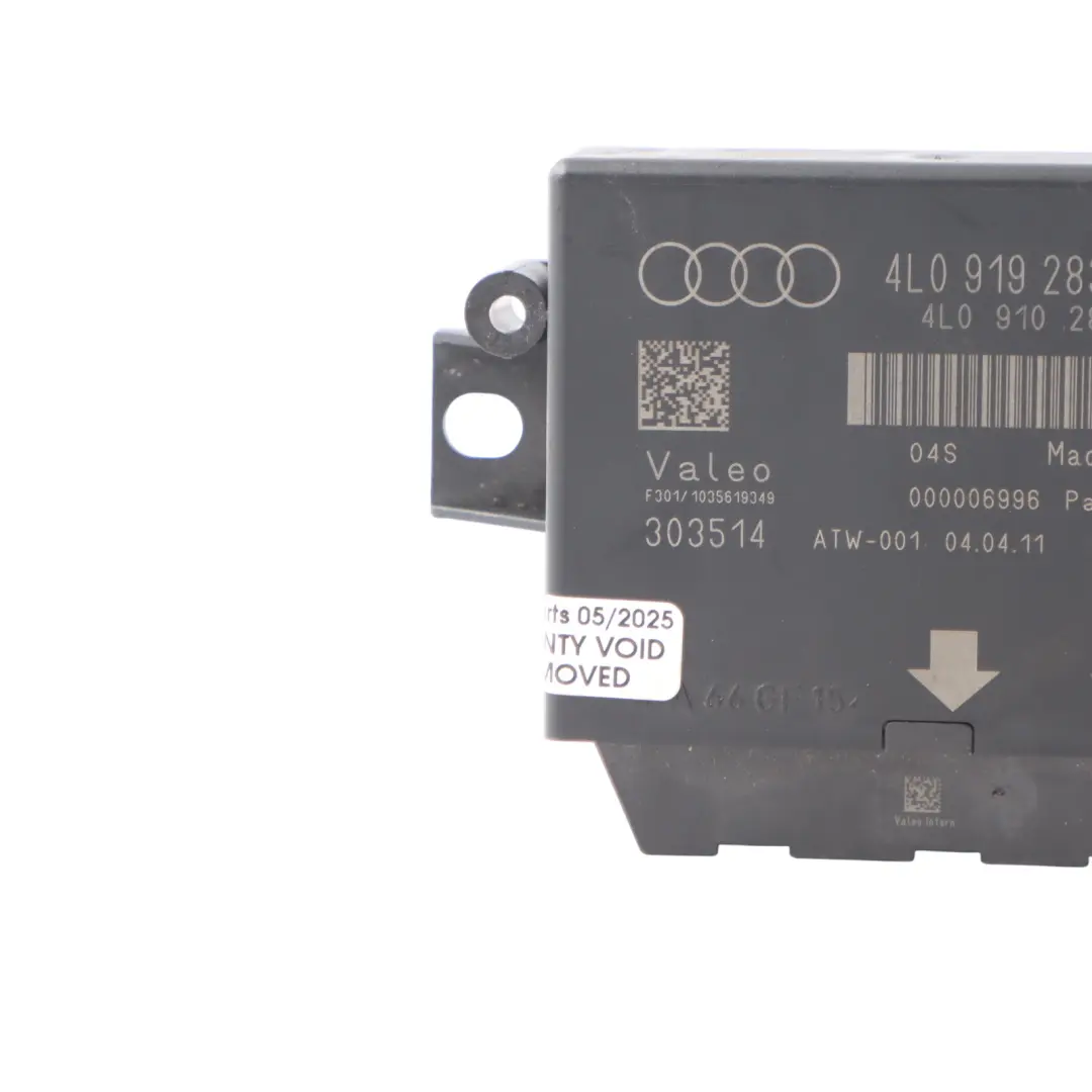 Audi A6 C6 Parking Control Unit ECU Module Sensor PDC - SKU 4L0919283C - Part number 4L0919283C