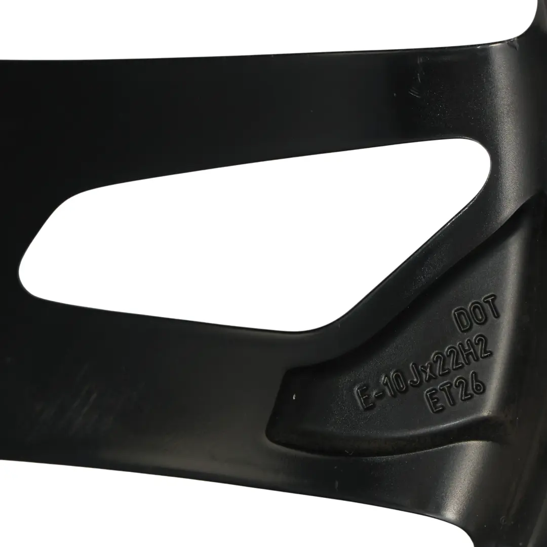 4M Bicolor Wheel Alloy Rim 22" Star Spoke 10J ET:26 to Audi Q7 with Part number 4M0601025DN Audi Q7 4M Bicolor Wheel Alloy Rim 22" Star Spoke 10J ET:26 - SKU 4M0601025DN-2 - Part number 4M0601025DN