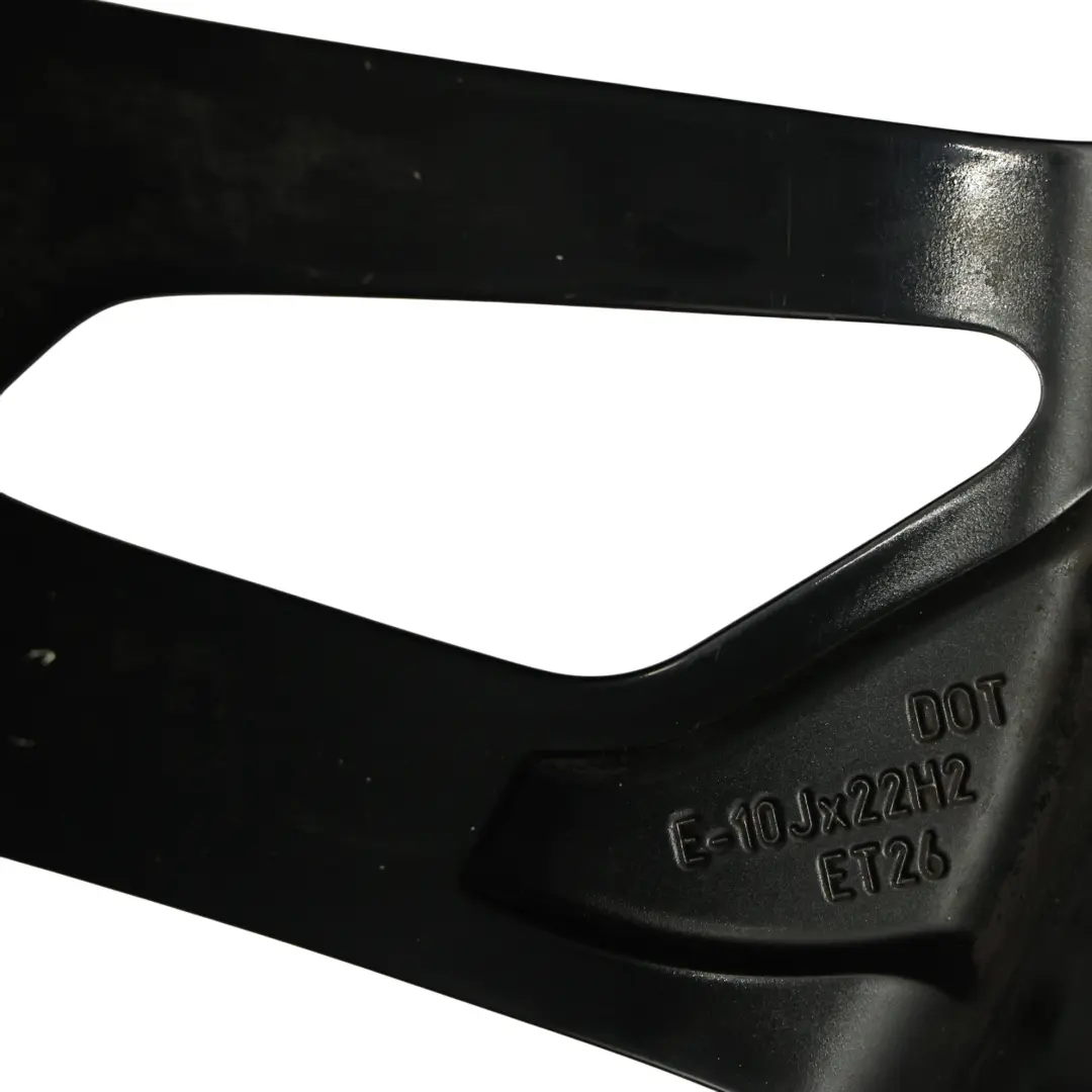 4M Bicolor Wheel Alloy Rim 22" Star Spoke 10J ET:26 to Audi Q7 with Part number 4M0601025DN Audi Q7 4M Bicolor Wheel Alloy Rim 22" Star Spoke 10J ET:26 - SKU 4M0601025DN-3 - Part number 4M0601025DN