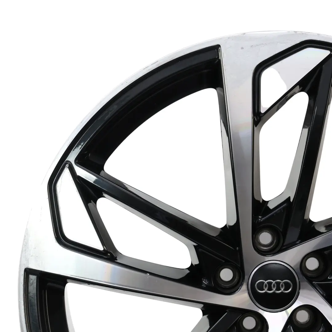 4M Bicolor Wheel Alloy Rim 22" Star Spoke 10J ET:26 to Audi Q7 with Part number 4M0601025DN Audi Q7 4M Bicolor Wheel Alloy Rim 22" Star Spoke 10J ET:26 - SKU 4M0601025DN-3 - Part number 4M0601025DN