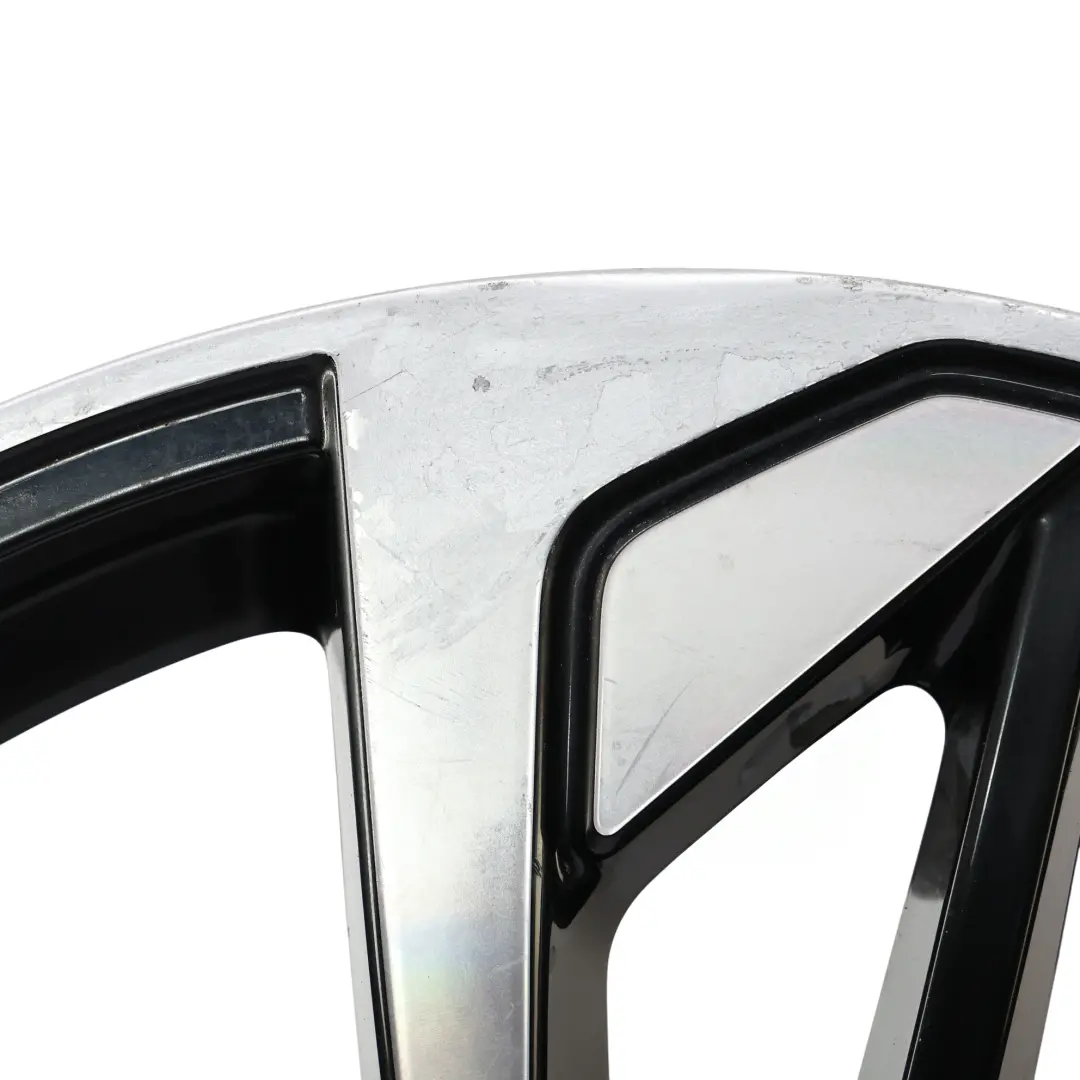 4M Bicolor Wheel Alloy Rim 22" Star Spoke 10J ET:26 to Audi Q7 with Part number 4M0601025DN Audi Q7 4M Bicolor Wheel Alloy Rim 22" Star Spoke 10J ET:26 - SKU 4M0601025DN-3 - Part number 4M0601025DN