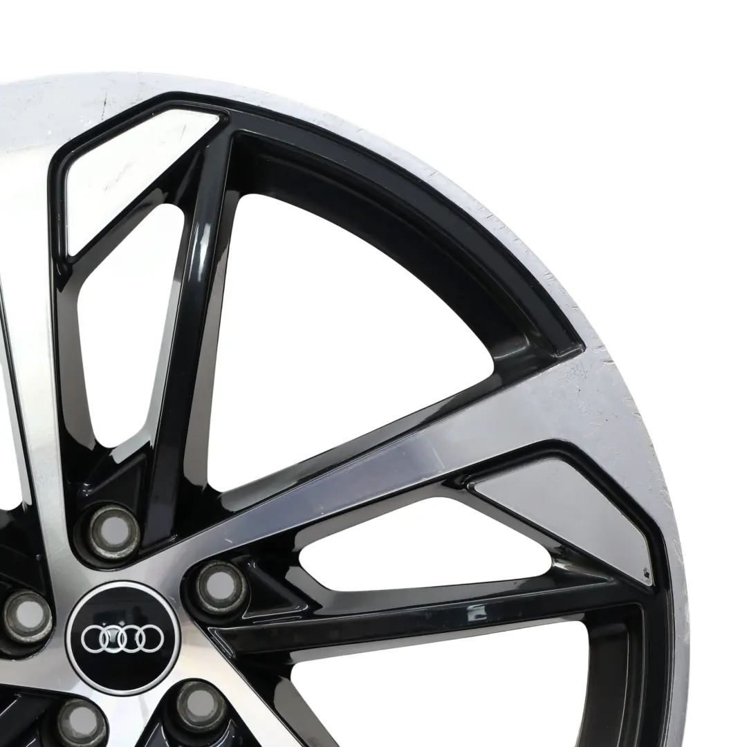 4M Bicolor Wheel Alloy Rim 22" Star Spoke 10J ET:26 to Audi Q7 with Part number 4M0601025DN Audi Q7 4M Bicolor Wheel Alloy Rim 22" Star Spoke 10J ET:26 - SKU 4M0601025DN-4 - Part number 4M0601025DN