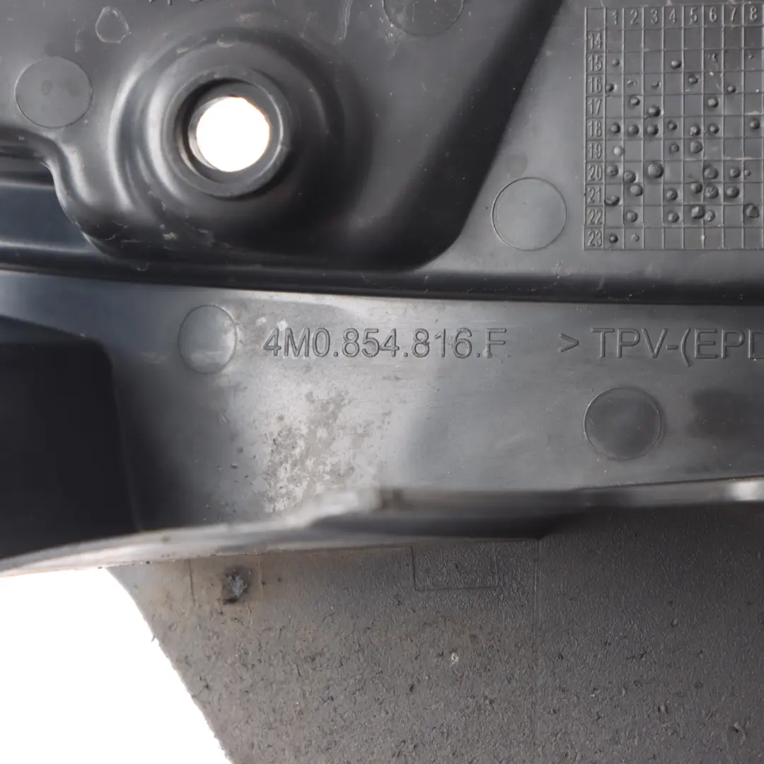 4M Osłona Nadkole Błotnik Prawy Tył do Audi Q7 o numerze 4M0854816F Audi Q7 4M Osłona Nadkole Błotnik Prawy Tył - SKU 4M0854816F - Numer Części 4M0854816F