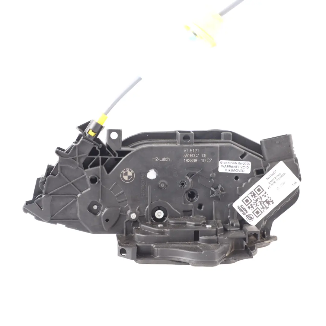 Door Lock BMW U06 IX2 Front Left N/S System Latch Locking Mechanism to with Part number 5A160C7 Door Lock BMW U06 IX2 Front Left N/S System Latch Locking Mechanism - SKU RHD-5A160C7 - Part number 5A160C7
