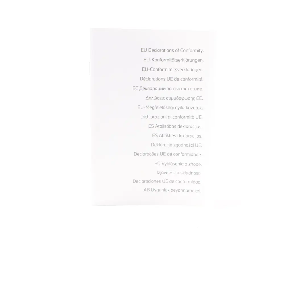 Owner's Handbook Instructions Manual Case Wallet Pouch Set to BMW F48 with Part number 5A389F6 BMW F48 Owner's Handbook Instructions Manual Case Wallet Pouch Set - SKU 5A389F6-2 - Part number 5A389F6