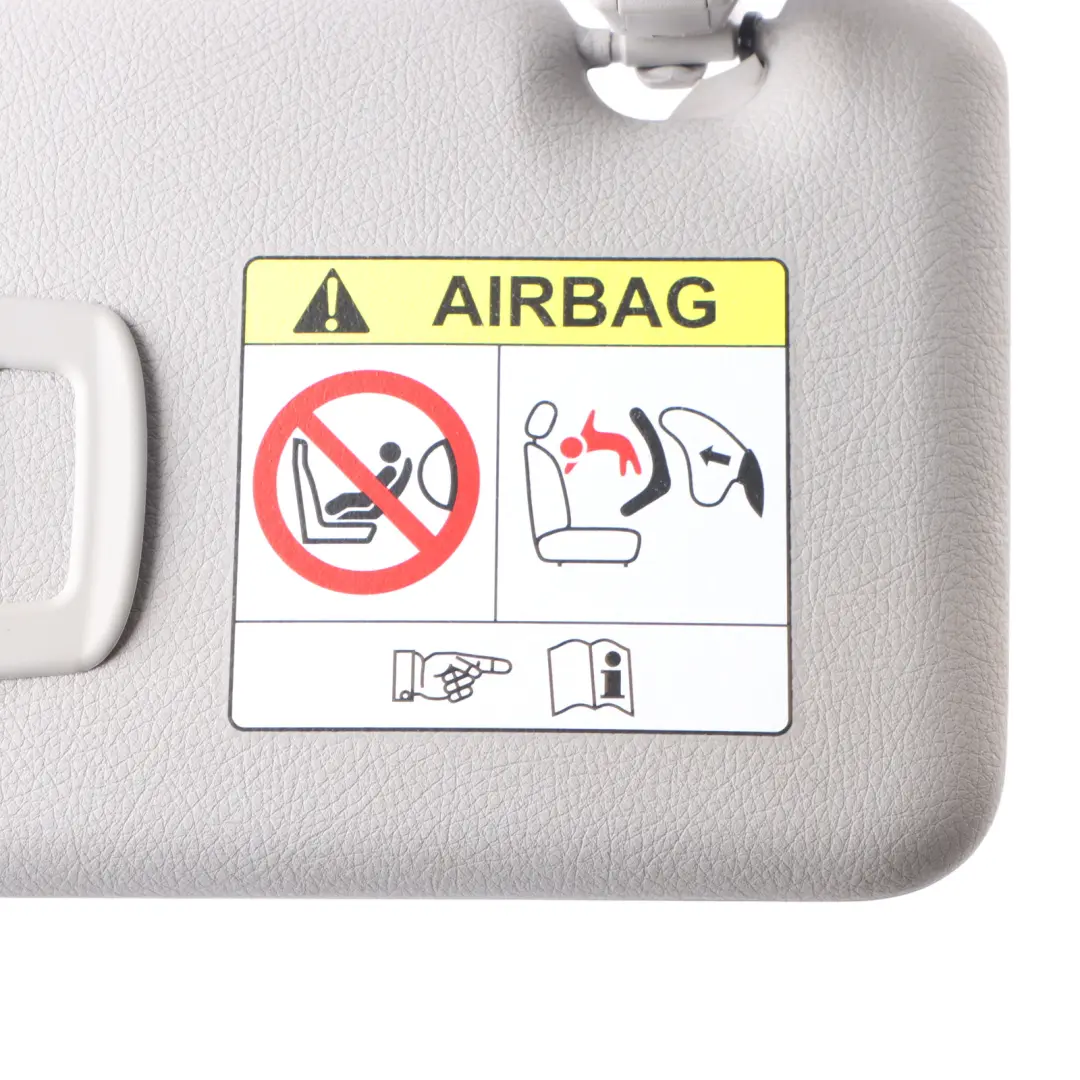 Sun Visor BMW F46 F48 Mirror Cover Panel Left N/S Grey to with Part number 5A3BCC1 Sun Visor BMW F46 F48 Mirror Cover Panel Left N/S Grey - SKU 5A3BCC1 - Part number 5A3BCC1