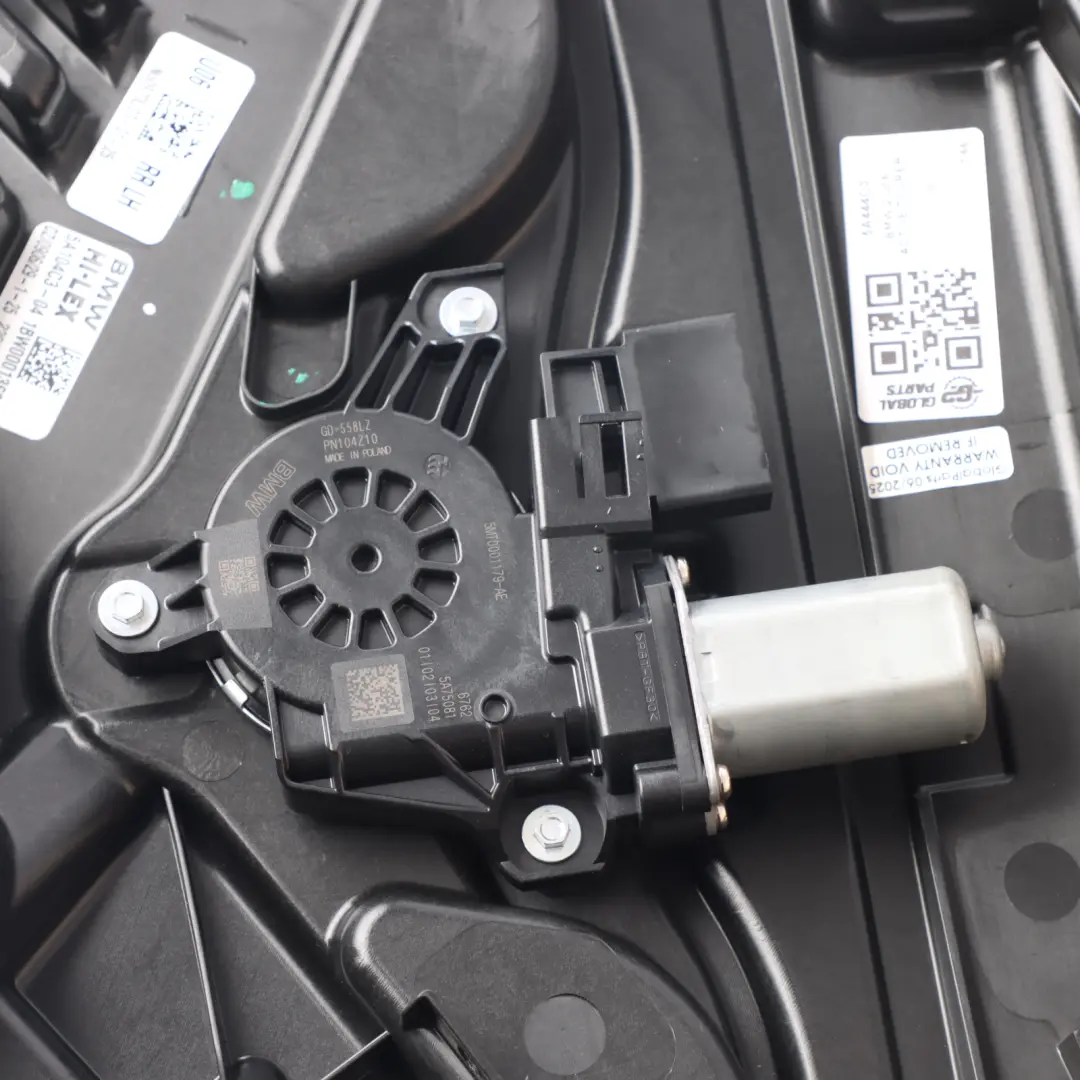 Bmw U06 Active Tourer Rear Left N/S Window Lifter Regulator Mechanism - SKU 5A444C3 - Part number 5A444C3