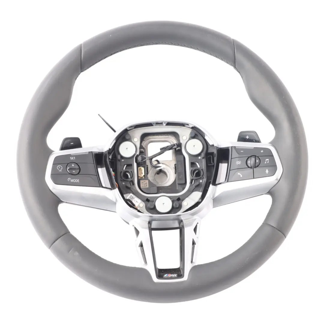 BMW F70 U06 X1 U11 Steering Wheel Black Leather M Sport Paddle Shift - SKU 5A4EE20 - Part number 5A4EE20