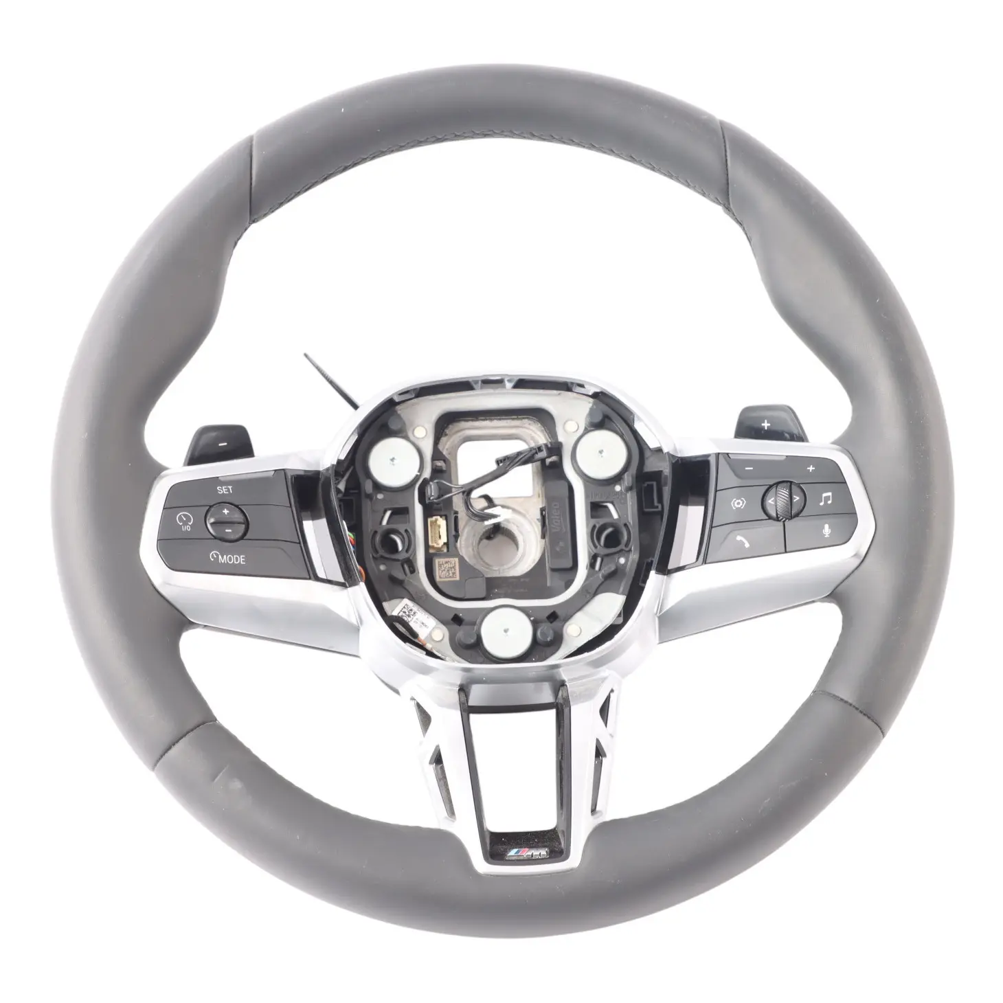 BMW F70 U06 X1 U11 Steering Wheel Black Leather M Sport Paddle Shift 5A4EE20
