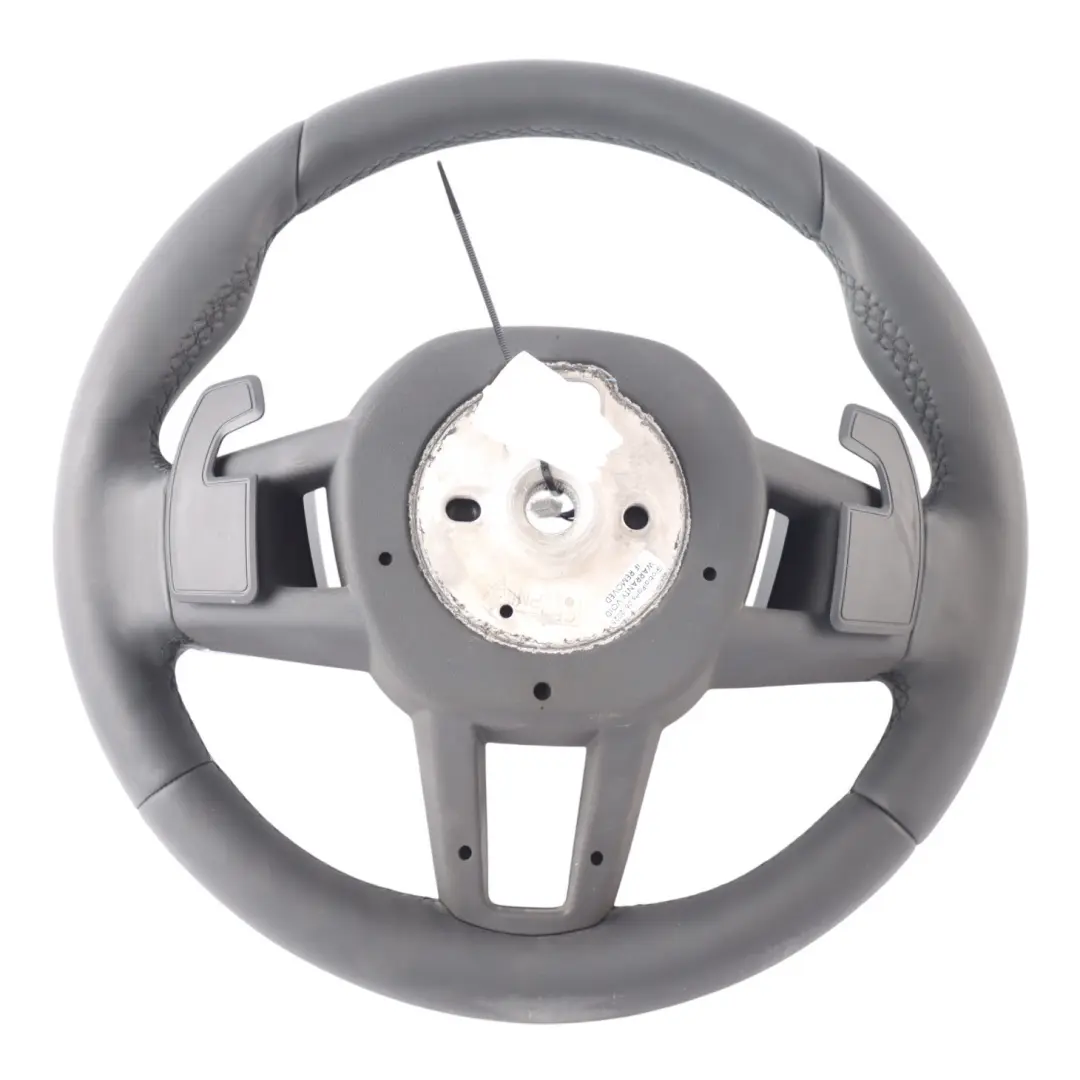 BMW F70 U06 X1 U11 Steering Wheel Black Leather M Sport Paddle Shift - SKU 5A4EE20 - Part number 5A4EE20