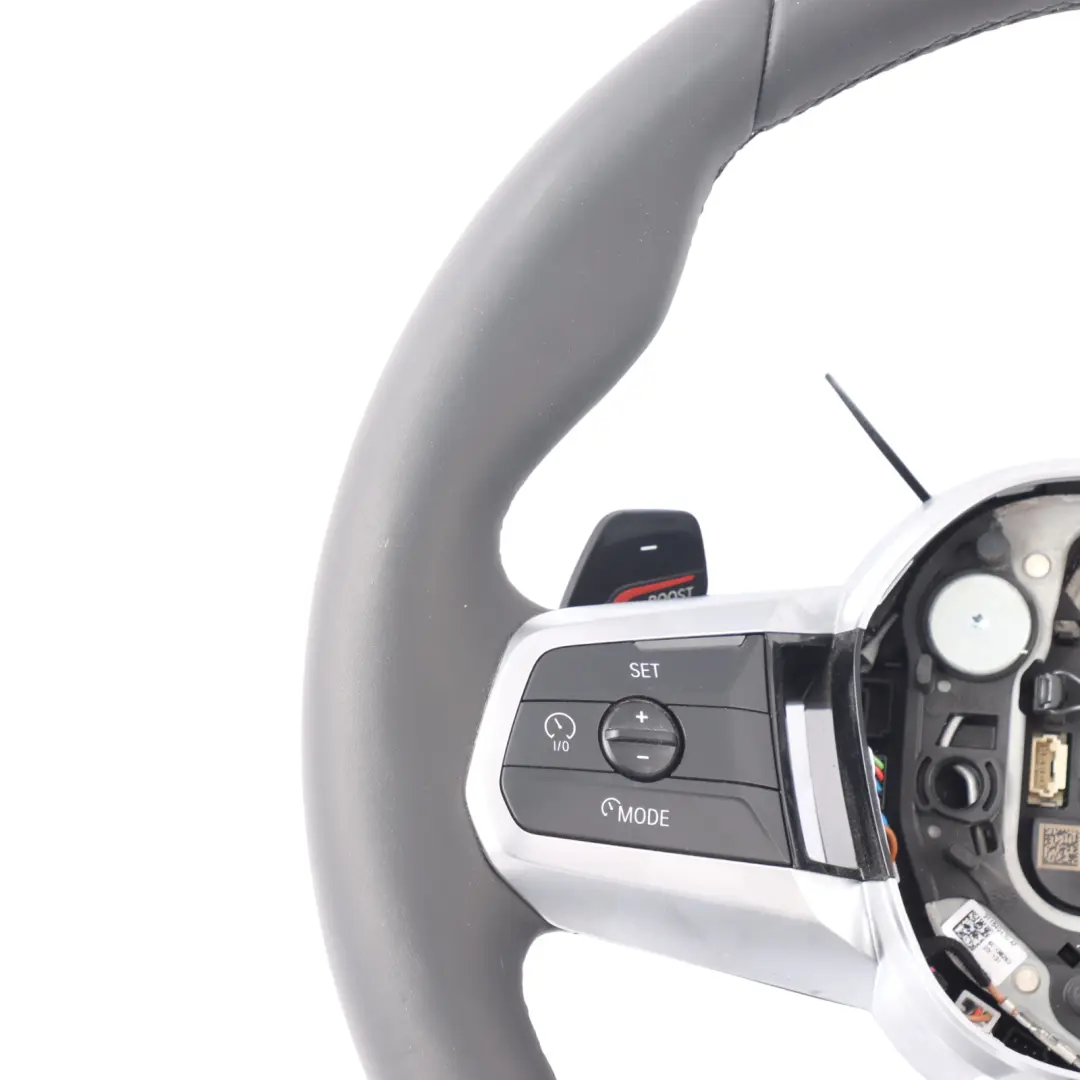 Steering Wheel Black Leather M Sport Paddle Shift to BMW F70 U06 X1 U11 with Part number 5A4EE20 BMW F70 U06 X1 U11 Steering Wheel Black Leather M Sport Paddle Shift - SKU 5A4EE20 - Part number 5A4EE20