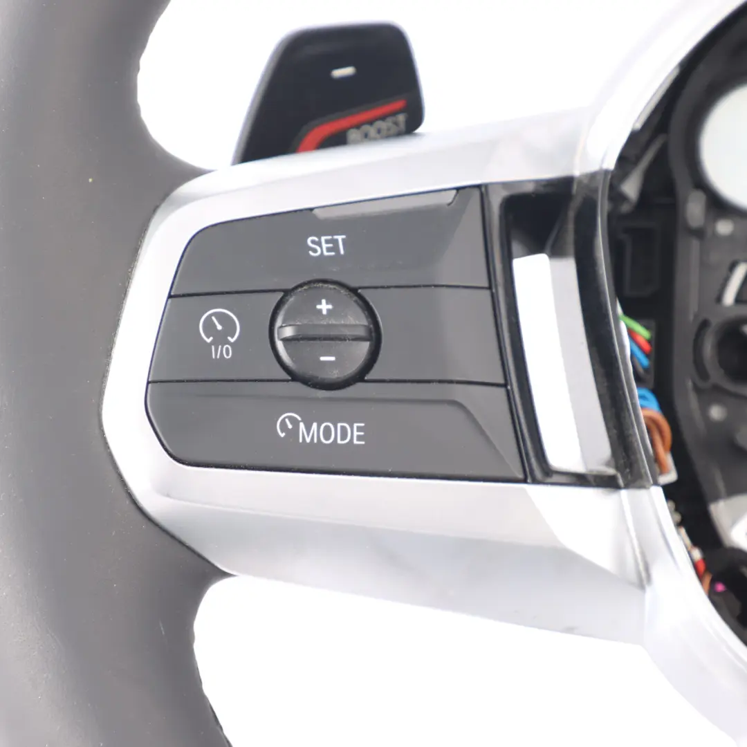 Steering Wheel Black Leather M Sport Paddle Shift to BMW F70 U06 X1 U11 with Part number 5A4EE20 BMW F70 U06 X1 U11 Steering Wheel Black Leather M Sport Paddle Shift - SKU 5A4EE20 - Part number 5A4EE20