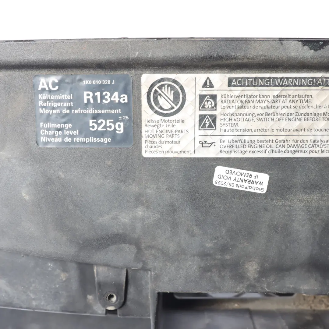 Mk6 Slam Panel Front Radiator Beam Cowling to Volkswagen VW Golf with Part number 5K0121283C Volkswagen VW Golf Mk6 Slam Panel Front Radiator Beam Cowling - SKU 5K0121283C - Part number 5K0121283C