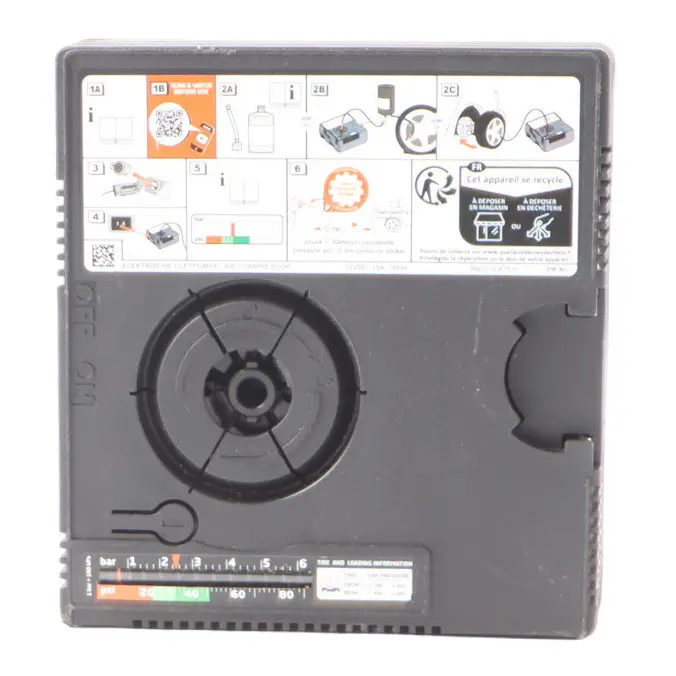 Bomba De Aire Para Inflar Neumáticos Compresor para Audi Volkswagen Skoda con número de pieza 5N0012615H Audi Volkswagen Skoda Bomba De Aire Para Inflar Neumáticos Compresor - SKU 5N0012615H - Número de pieza 5N0012615H