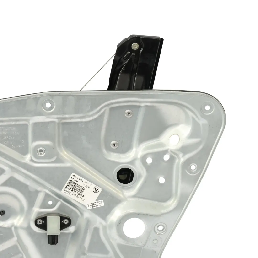 Lève-Vitre Porte Avant Gauche Régulateur 5N0837461 pour VW Tiguan 5N à propos du numéro de pièce 5N0837756 VW Tiguan 5N Lève-Vitre Porte Avant Gauche Régulateur 5N0837461 - SKU 5N0837756 - Numéro de pièce 5N0837756