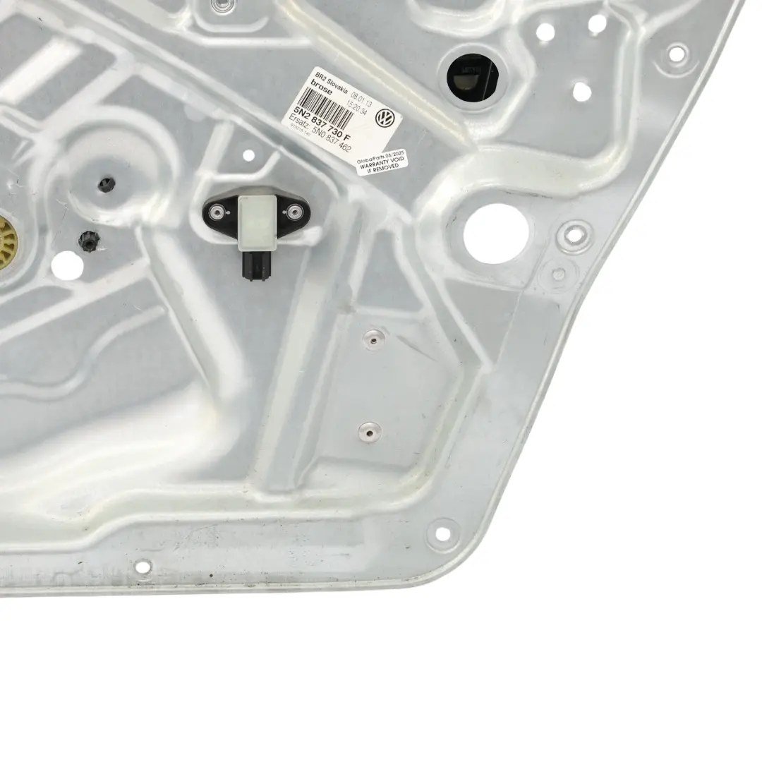 Fenster Heber Vorder Tür Links Regulator 5N0837461 für VW Tiguan 5N mit Teilenummer 5N0837756 VW Tiguan 5N Fenster Heber Vorder Tür Links Regulator 5N0837461 - SKU 5N0837756 - Teilenummer 5N0837756