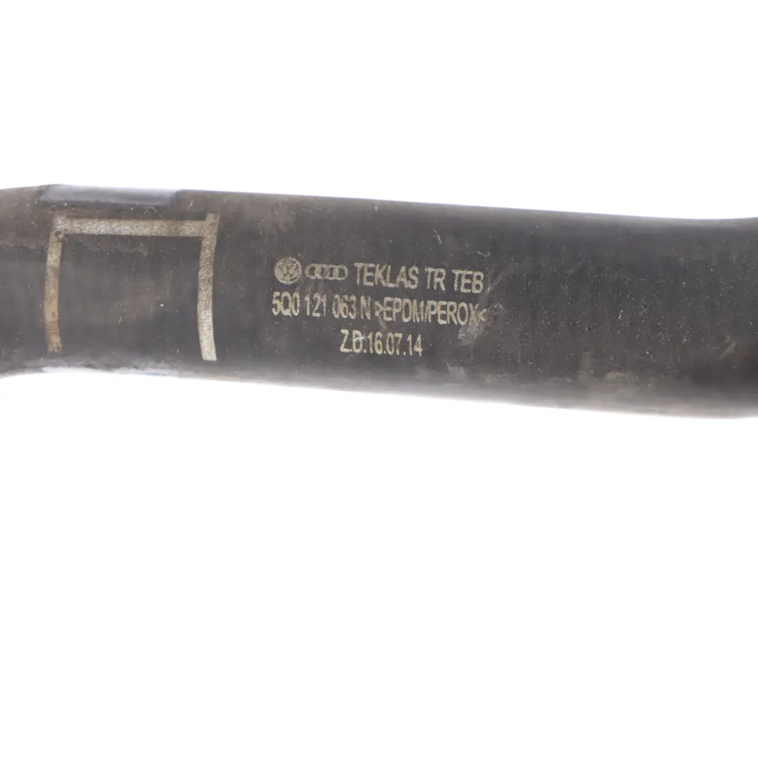 Audi A3 8V 1.0 TSI Water Pipe Engine Cooling Coolant Hose Line - SKU 5Q0121063N - Part number 5Q0121063N