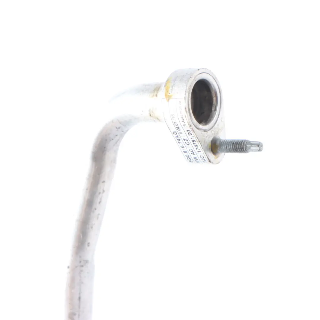 Water Hose Radiator Coolant Refrigerant Pipe Line to Audi A3 8V 1.0 TSI with Part number 5Q0816743G Audi A3 8V 1.0 TSI Water Hose Radiator Coolant Refrigerant Pipe Line - SKU 5Q0816743G - Part number 5Q0816743G