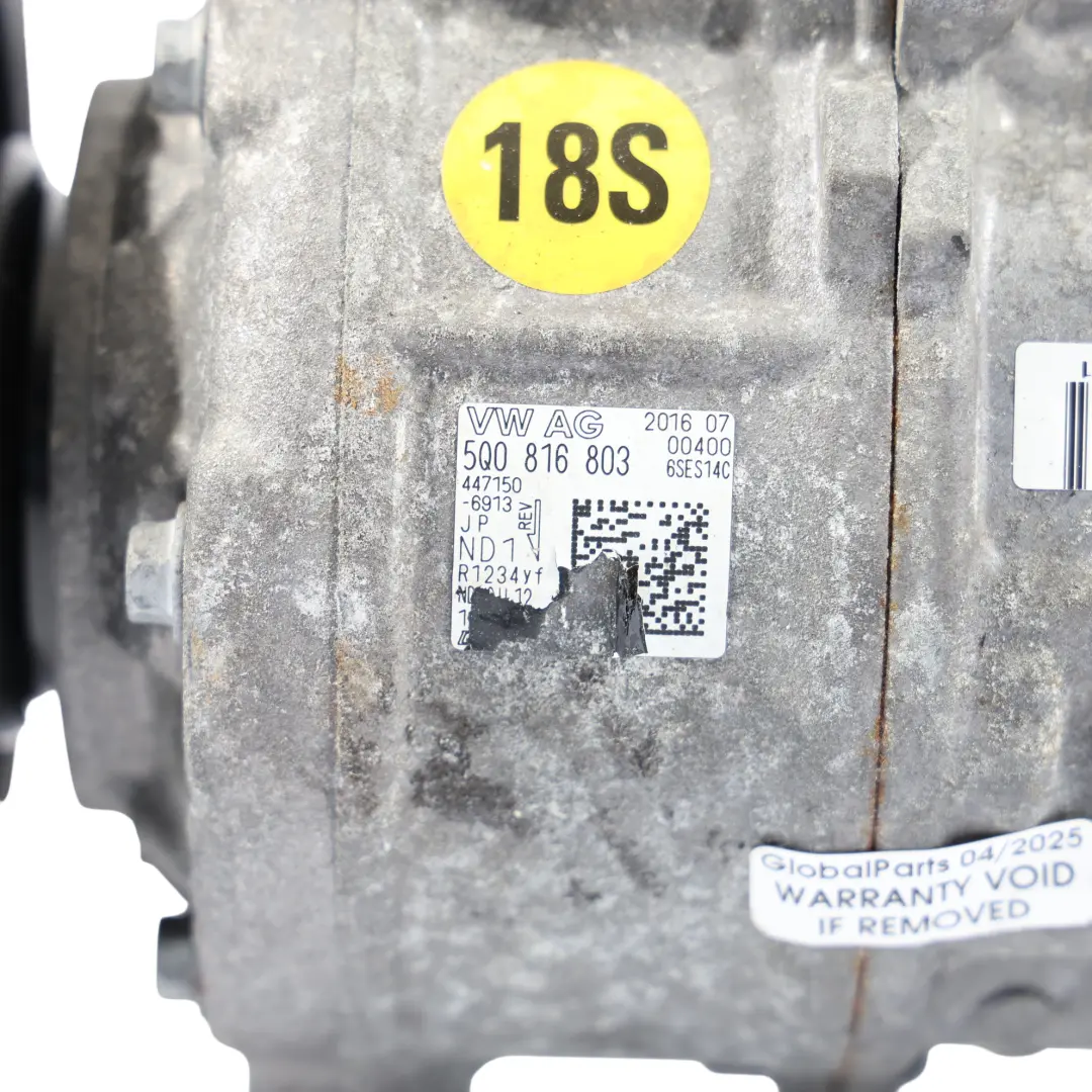 Audi A1 8X Volkswagen Golf VII Aria Condizionata Compressore A/C Pompa - SKU 5Q0816803 - Numero di parte 5Q0816803