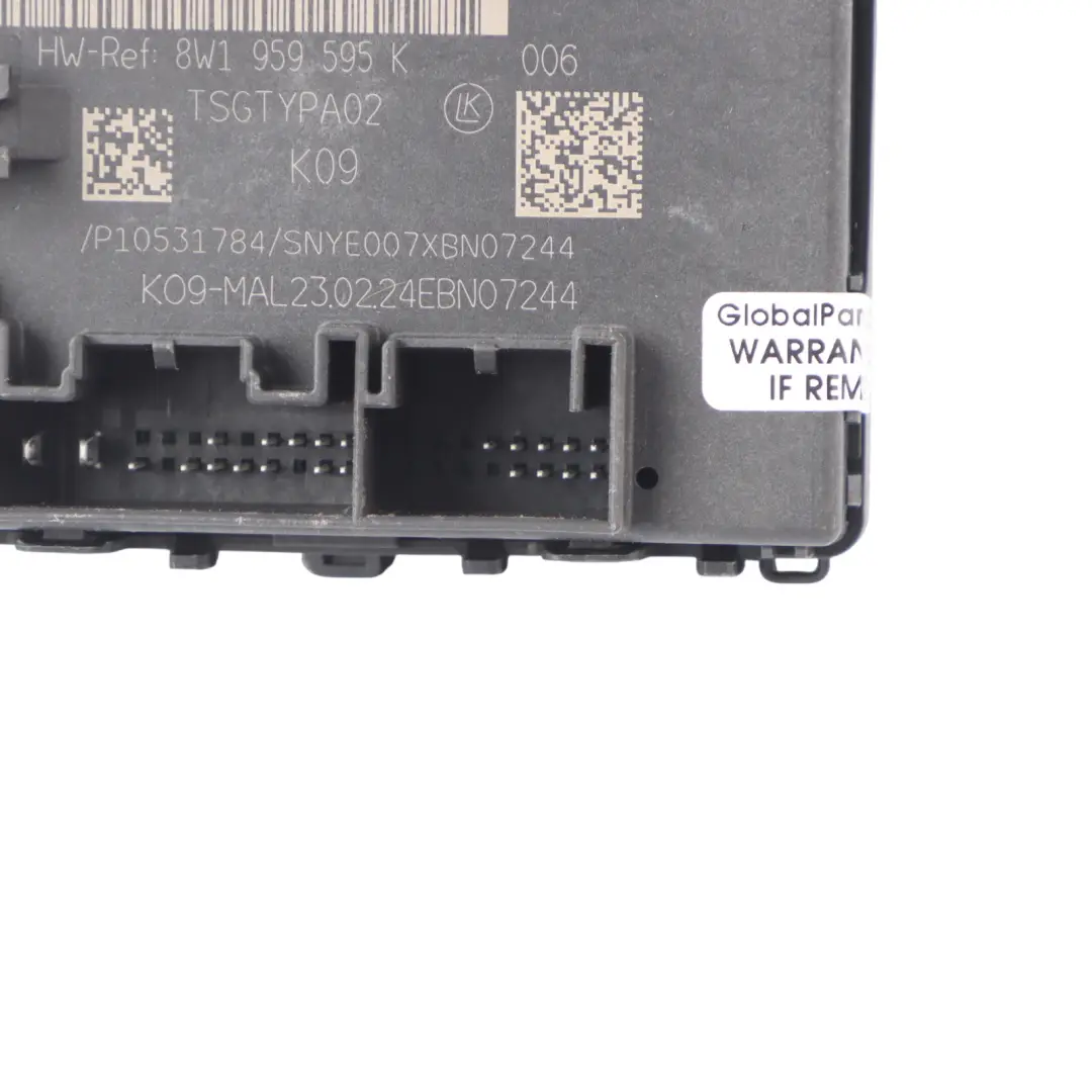 Módulo Puerta Delantera Control Controlador Pasajero para Audi Q2 GA con número de pieza 5Q0959595M Audi Q2 GA Módulo Puerta Delantera Control Controlador Pasajero - SKU 5Q0959595M - Número de pieza 5Q0959595M