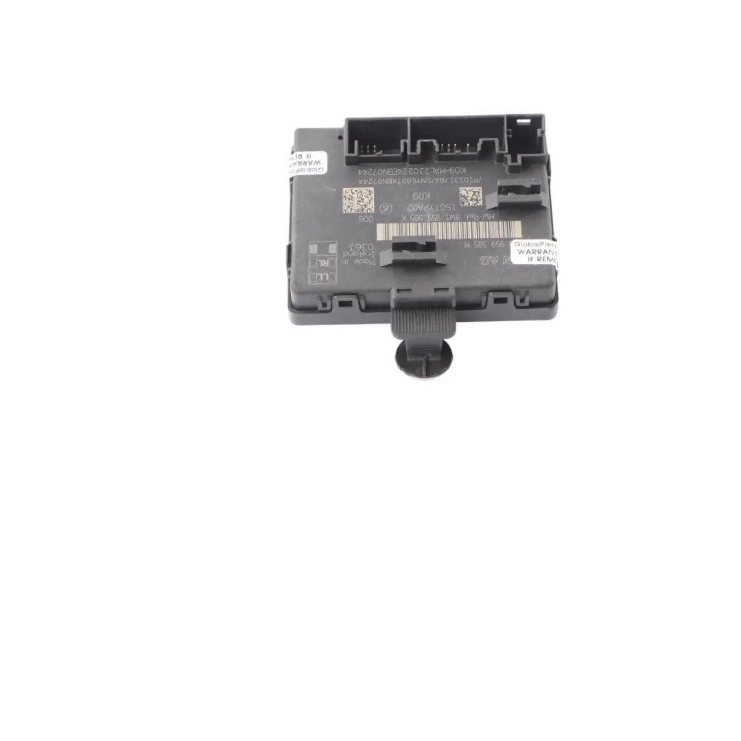 Audi Q2 GA Módulo Puerta Delantera Control Controlador Pasajero - SKU 5Q0959595M - Número de pieza 5Q0959595M