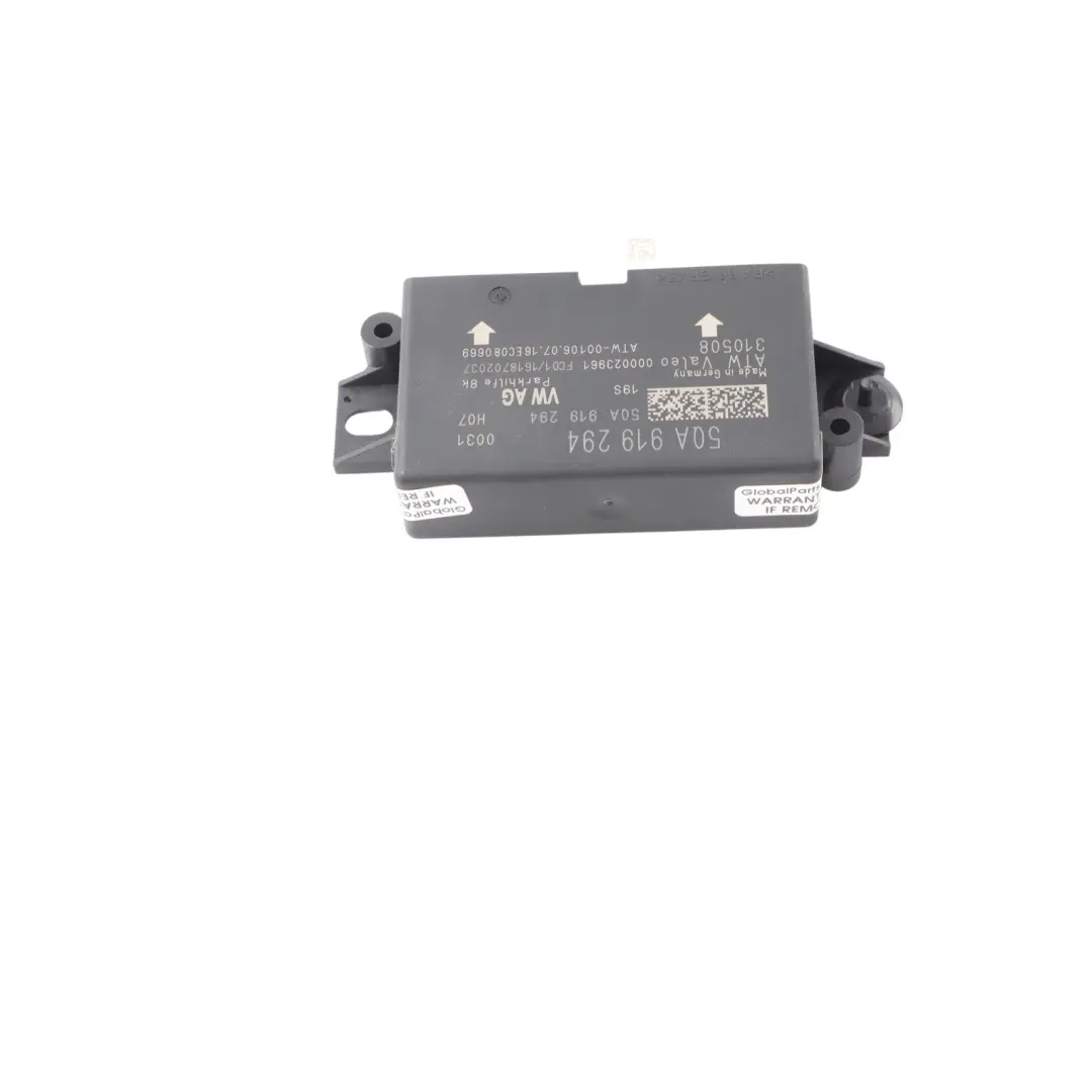 PDC Module Audi A3 8V Q2 GA VW Crafter PDC Assist Control Unit to with Part number 5QA919294 PDC Module Audi A3 8V Q2 GA VW Crafter PDC Assist Control Unit - SKU 5QA919294 - Part number 5QA919294