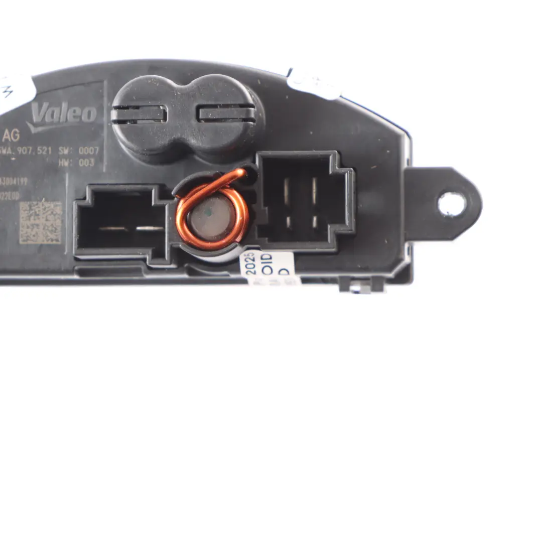 Unité Commande Résistance Moteur Ventilateur Chauffage pour Audi Q2 GA à propos du numéro de pièce 5WA907521 Audi Q2 GA Unité Commande Résistance Moteur Ventilateur Chauffage - SKU 5WA907521 - Numéro de pièce 5WA907521