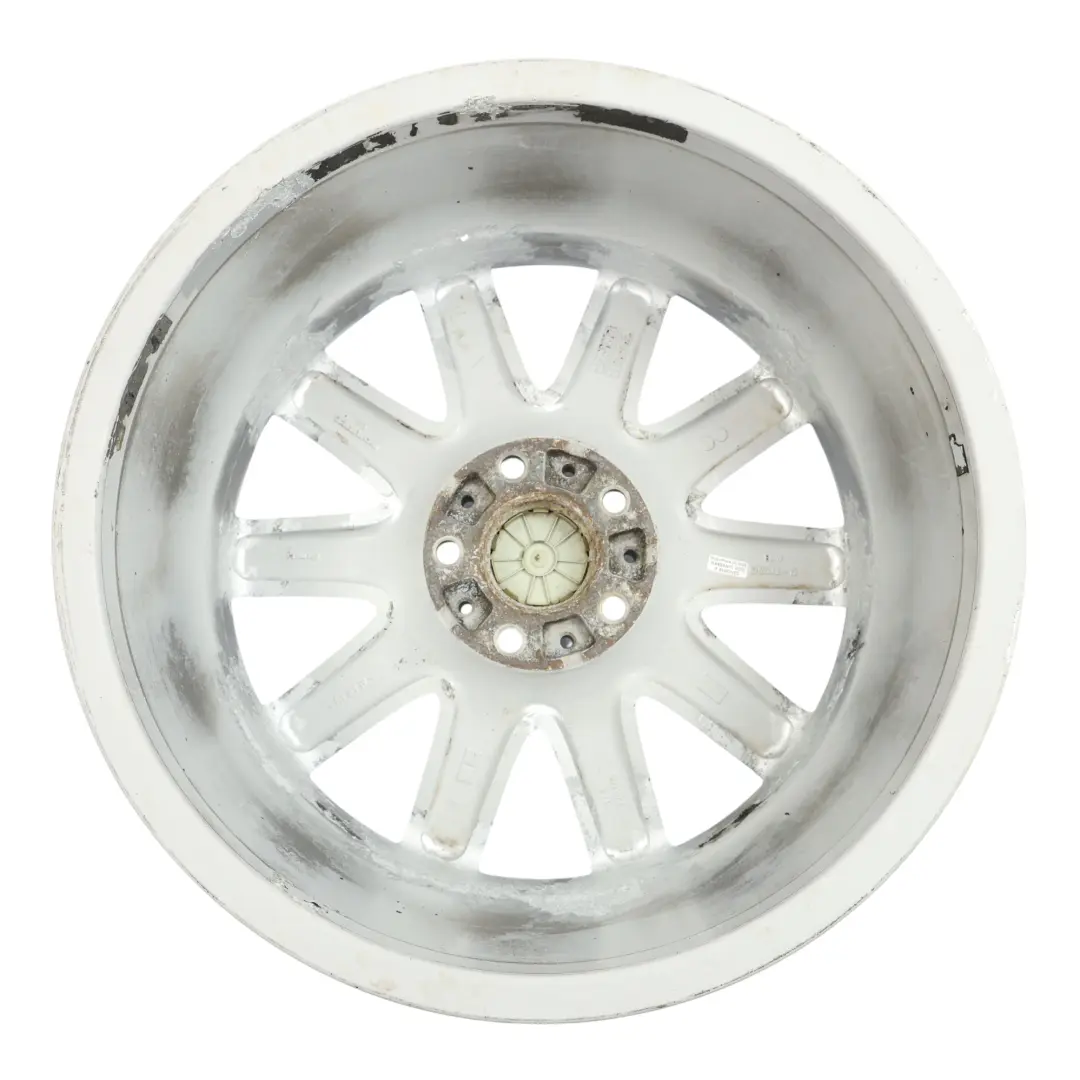 Cerchio posteriore lega argento 19" raggi stellari 95 10J per BMW E65 E66 con numero di parte 6753242 BMW E65 E66 Cerchio posteriore lega argento 19" raggi stellari 95 10J - SKU 6753242-1 - Numero di parte 6753242