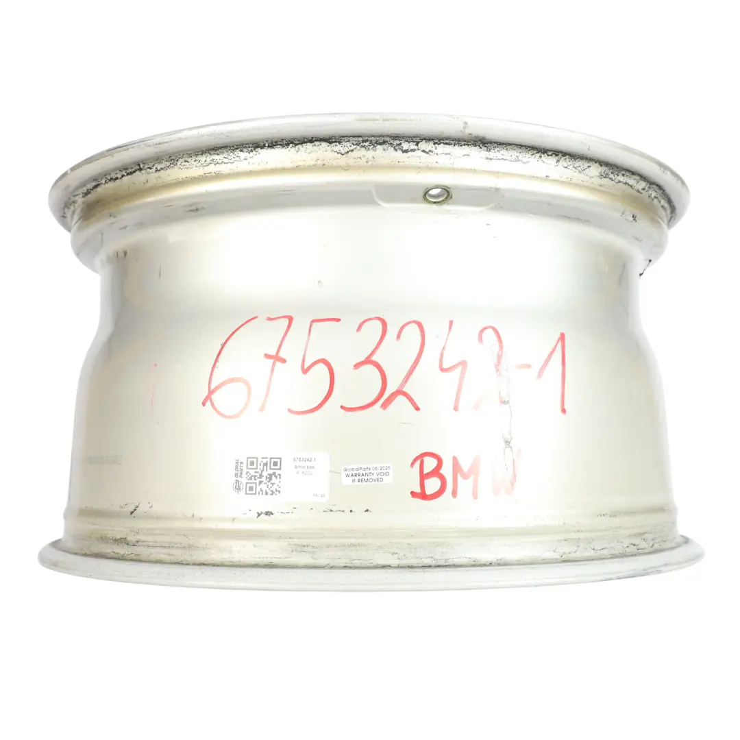 BMW E65 E66 Jante arrière en alliage argenté 19" Star Spoke 95 10J ET:24 - SKU 6753242-1 - Numéro de pièce 6753242