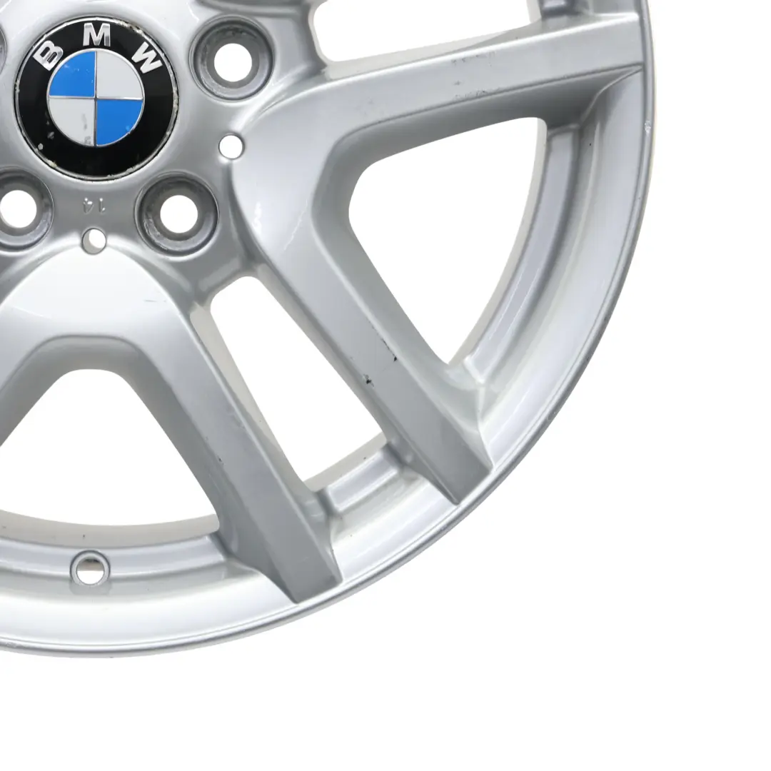 Light Alloy Wheel Rim V spoke 130 17" 7,5J ET:40 to BMW X5 E53 Silver with Part number 6761929 BMW X5 E53 Silver Light Alloy Wheel Rim V spoke 130 17" 7,5J ET:40 - SKU 6761929-2 - Part number 6761929