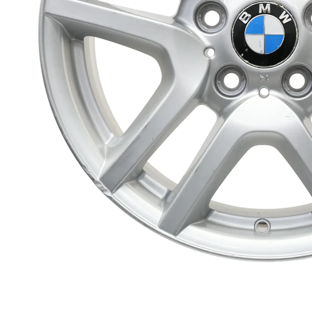 Light Alloy Wheel Rim V spoke 130 17" 7,5J ET:40 to BMW X5 E53 Silver with Part number 6761929 BMW X5 E53 Silver Light Alloy Wheel Rim V spoke 130 17" 7,5J ET:40 - SKU 6761929-2 - Part number 6761929