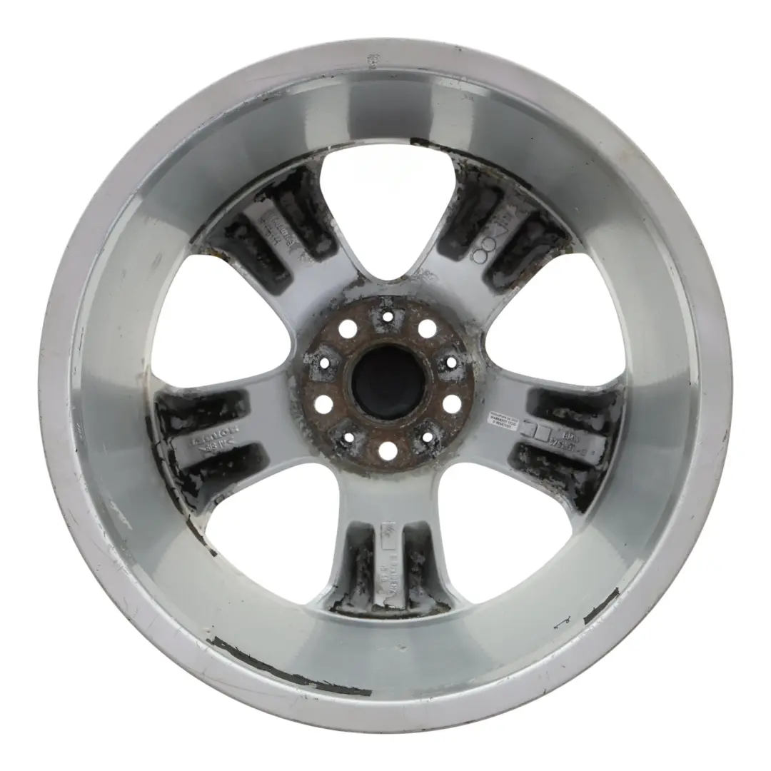 Jante Avant Alliage Argentée 19" Rayons Étoilés 132 9J ET:48 pour BMW X5 E53 à propos du numéro de pièce 6761931 BMW X5 E53 Jante Avant Alliage Argentée 19" Rayons Étoilés 132 9J ET:48 - SKU 6761931-2 - Numéro de pièce 6761931