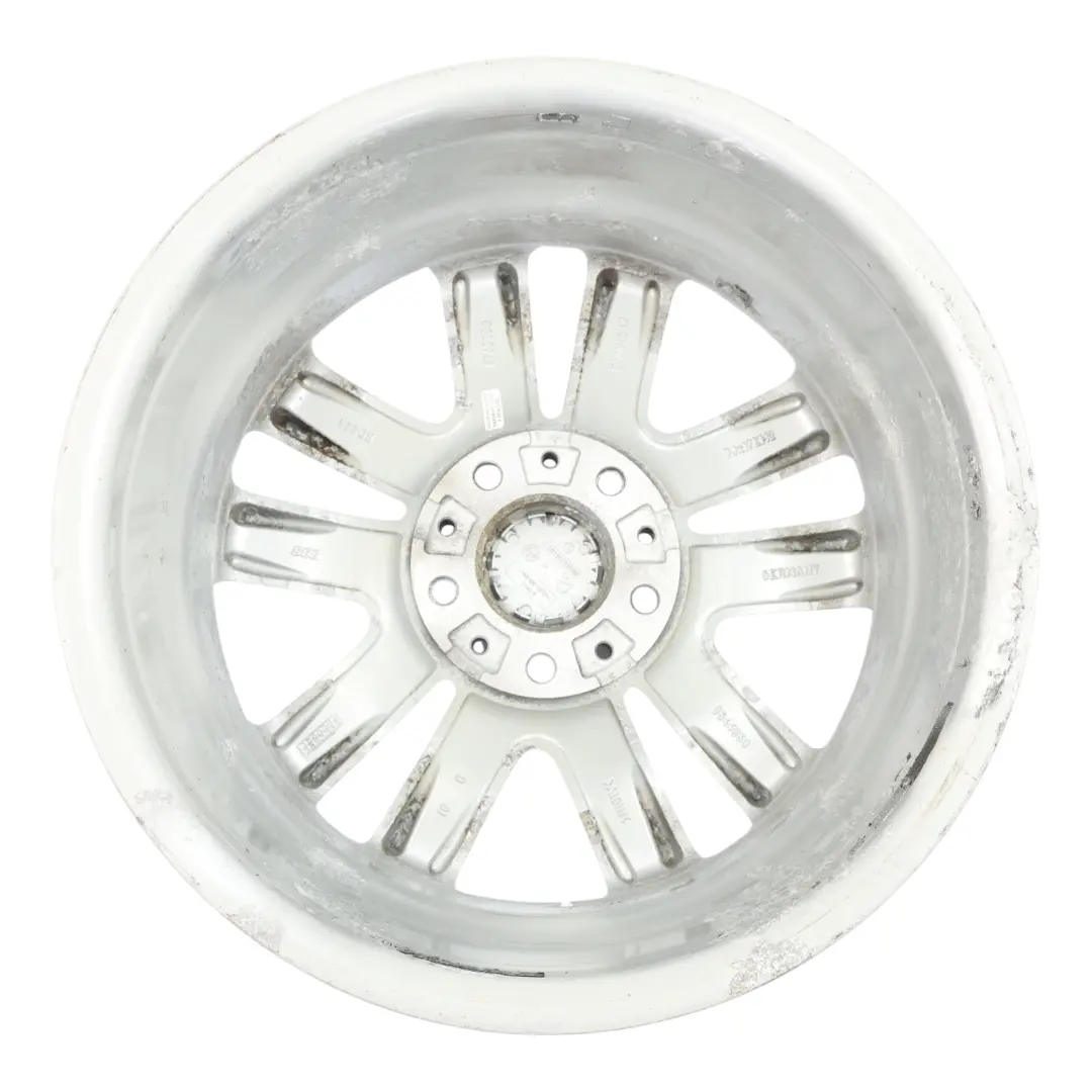 BMW E81 E87 Argento Cerchio In Lega 17" V-Spoke 141 ET:47 7J 6762888 - SKU 6762888-1 - Numero di parte 6775621