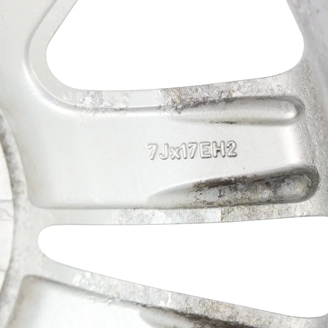 BMW E81 E87 Jante Alliage Argent 17" À Rayons En V 141 ET:47 7J 6762888 - SKU 6762888-1 - Numéro de pièce 6775621