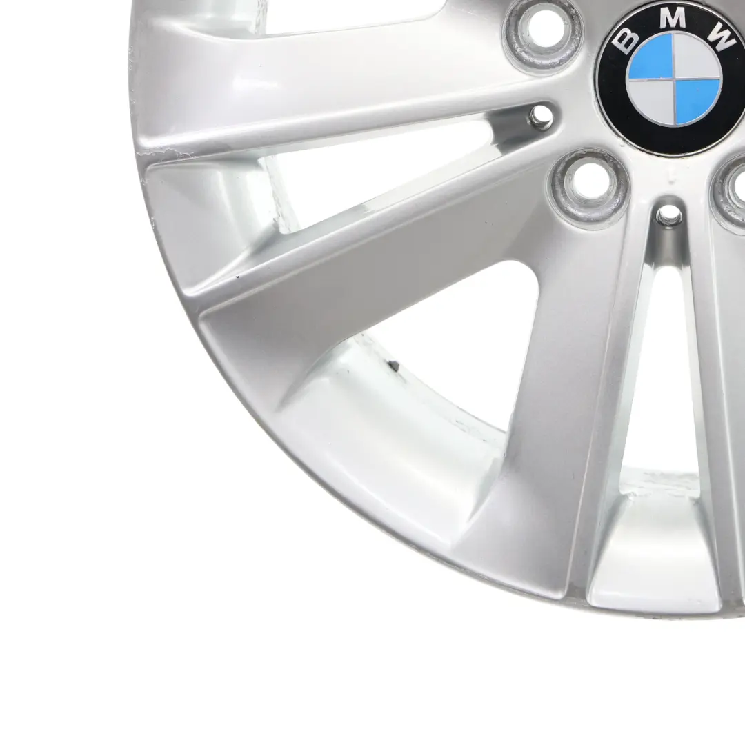 BMW E81 E87 Argento Cerchio In Lega 17" V-Spoke 141 ET:47 7J 6762888 - SKU 6762888-1 - Numero di parte 6775621