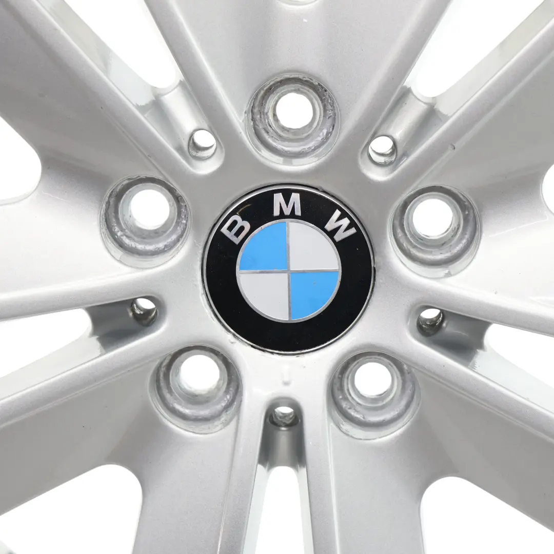 BMW E81 E87 Argento Cerchio In Lega 17" V-Spoke 141 ET:47 7J 6762888 - SKU 6762888-1 - Numero di parte 6775621