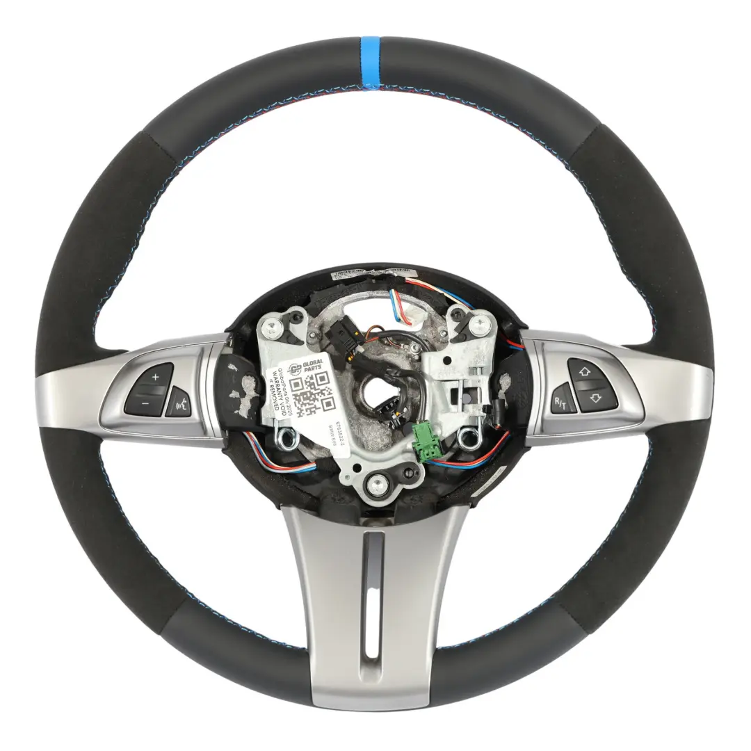 BMW Z4 E85 Roadster Steering Wheel NEW Black Leather Alcantara M Sport Look - SKU 6763532-2 - Part number 6763532