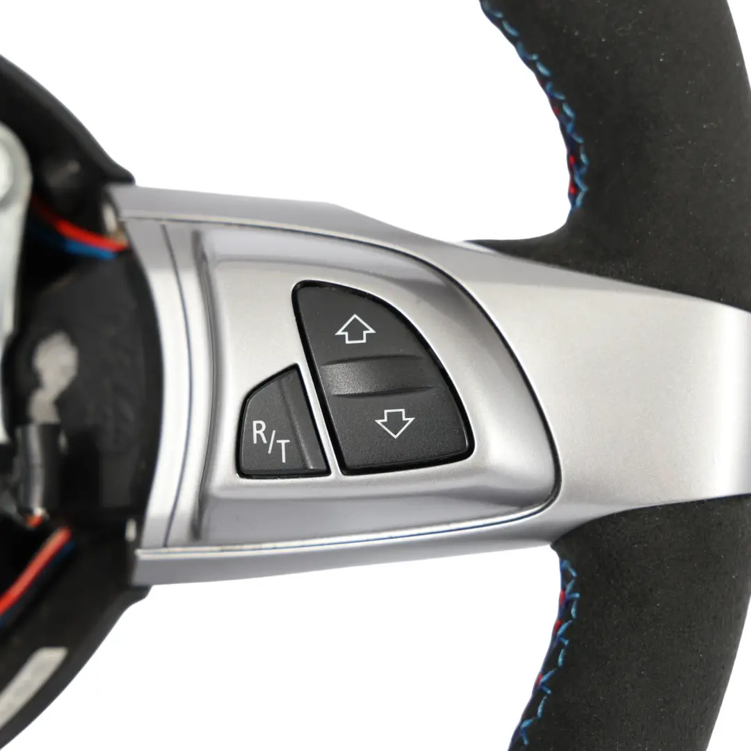 Kierownica NOWA Czarna Skóra Alcantara Sport do BMW Z4 E85 Roadster o numerze 6763532 BMW Z4 E85 Roadster Kierownica NOWA Czarna Skóra Alcantara Sport - SKU 6763532-2 - Numer Części 6763532