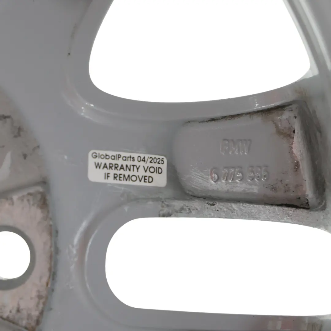  Jante Alliage Argent BMW E90 E91 16" À Doubles Rayons 156 7J ET:34 6775595 - SKU 6765810-1 - Numéro de pièce 6765810