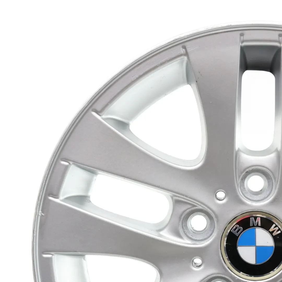 BMW E90 E91 Argento Cerchio AlluMini o Alufelge 16" Doppio Raggio 156 7J - SKU 6765810-2 - Numero di parte 6765810