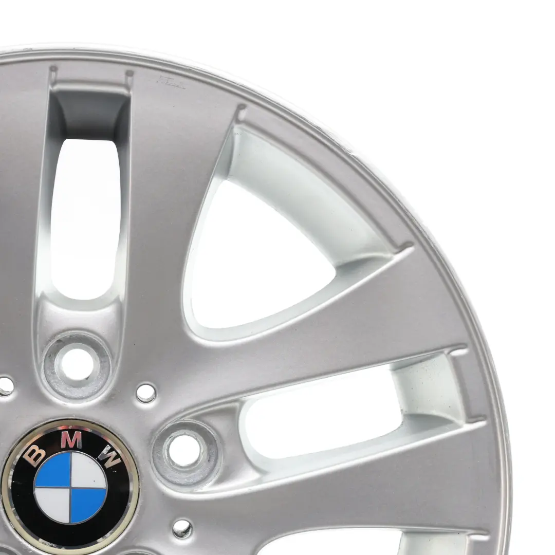 BMW E90 E91 Argento Cerchio AlluMini o Alufelge 16" Doppio Raggio 156 7J - SKU 6765810-2 - Numero di parte 6765810