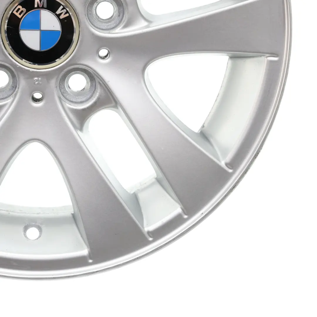 BMW E90 E91 Argento Cerchio AlluMini o Alufelge 16" Doppio Raggio 156 7J - SKU 6765810-2 - Numero di parte 6765810