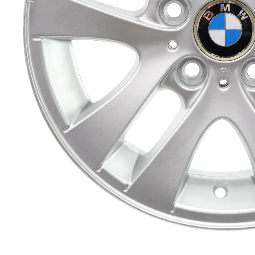 BMW E90 E91 Argento Cerchio AlluMini o Alufelge 16" Doppio Raggio 156 7J - SKU 6765810-2 - Numero di parte 6765810