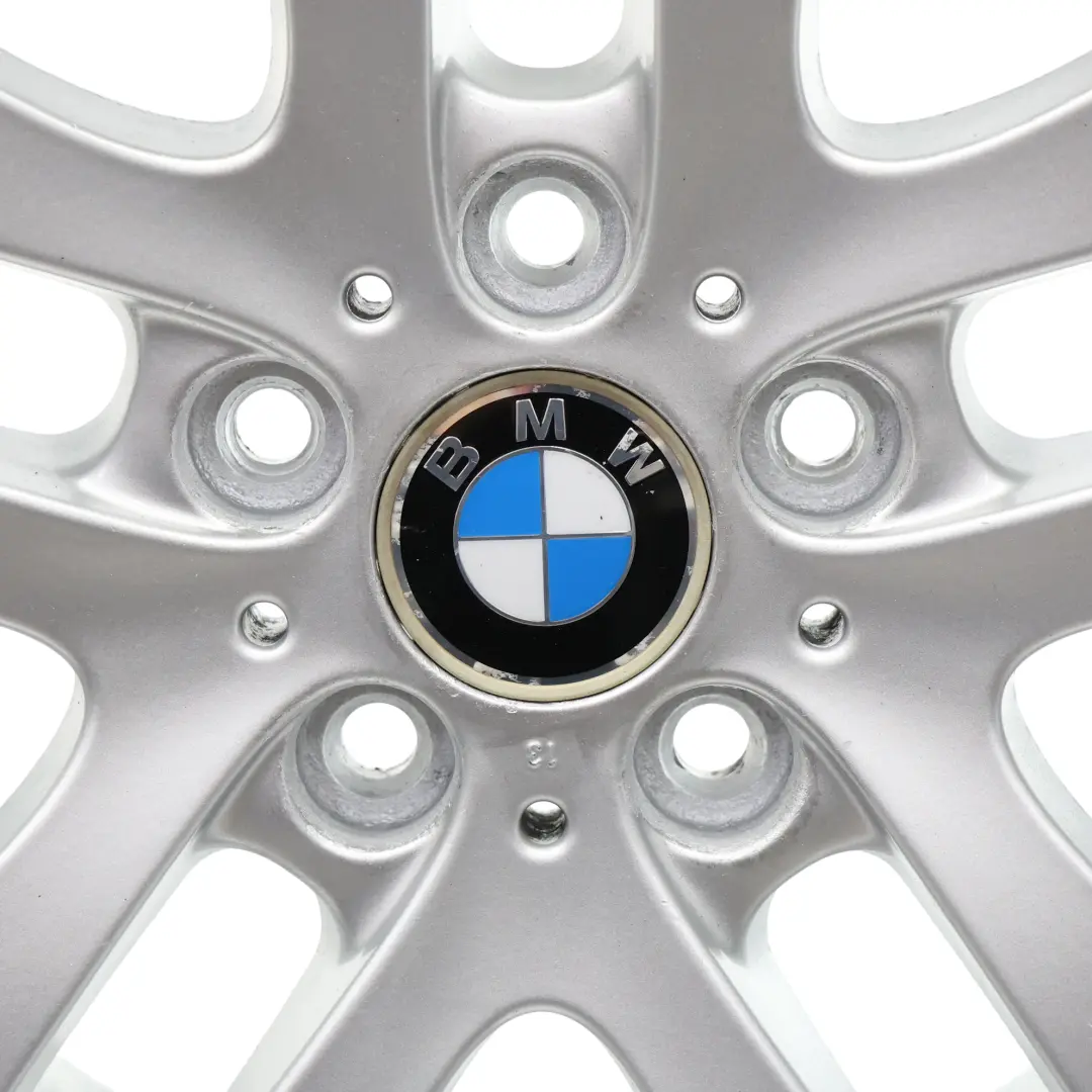 BMW E90 E91 Silver Alloy Wheel Rim 16" Double Spoke 156 7J ET:34 - SKU 6765810-2 - Part number 6765810