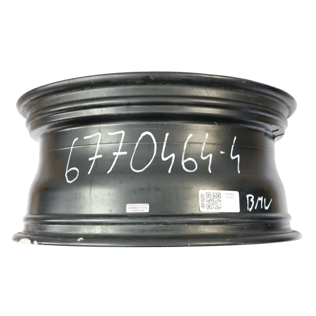 Front Schwarz Alufelge 18" Motorsport Styling 216 8J ET:34 für BMW E90 mit Teilenummer 6770464 BMW E90 Front Schwarz Alufelge 18" Motorsport Styling 216 8J ET:34 - SKU 6770464-4 - Teilenummer 6770464