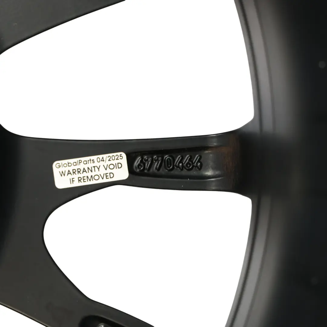 BMW E90 Front Schwarz Alufelge 18" Motorsport Styling 216 8J ET:34 - SKU 6770464-4 - Teilenummer 6770464